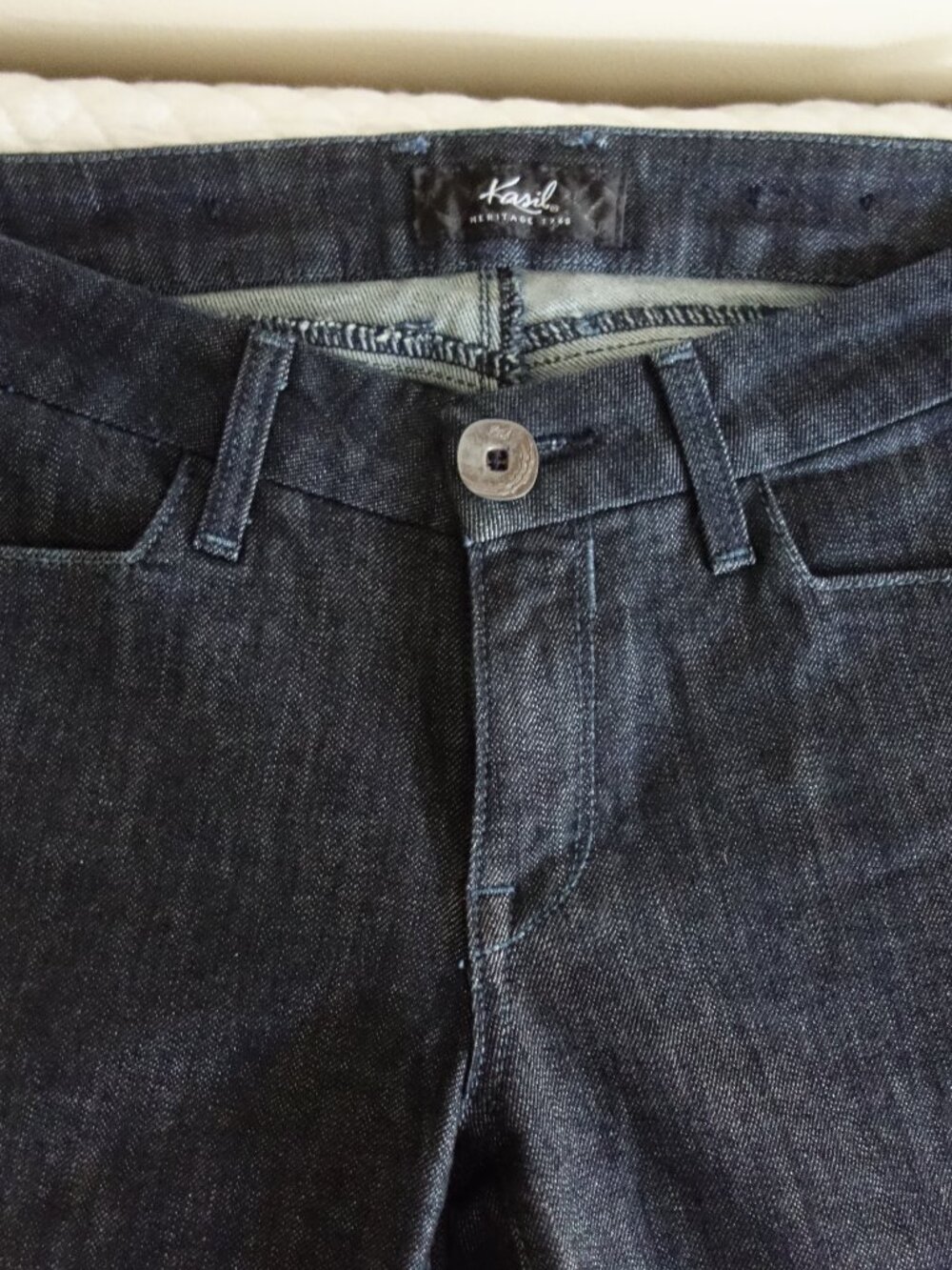EUC KASIL DAVID LIM Boot Cut Blue Jeans – Wmns 27 (inseam approx. 35”)